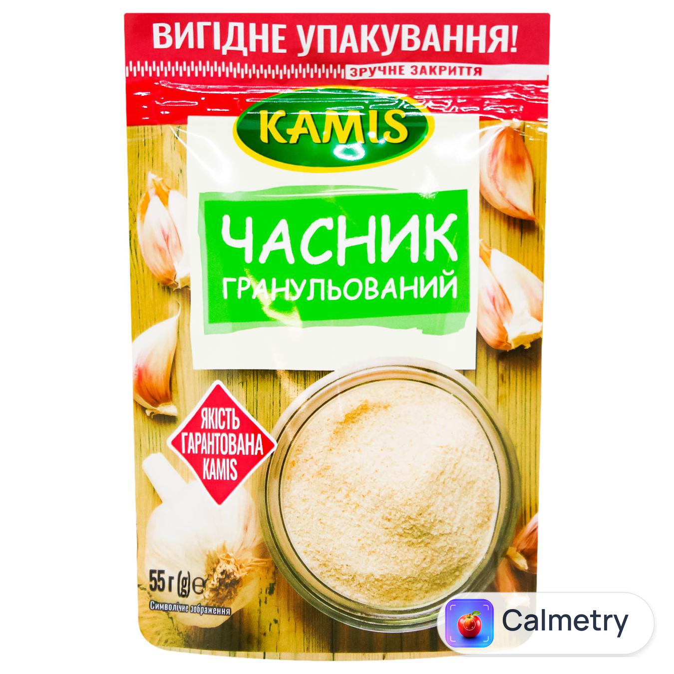 Часник Kamis гранульований 55г — фото продукту