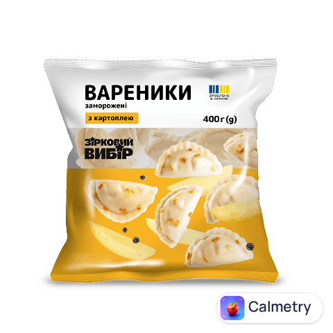Вареники Зірковий вибір з картоплею, 400г