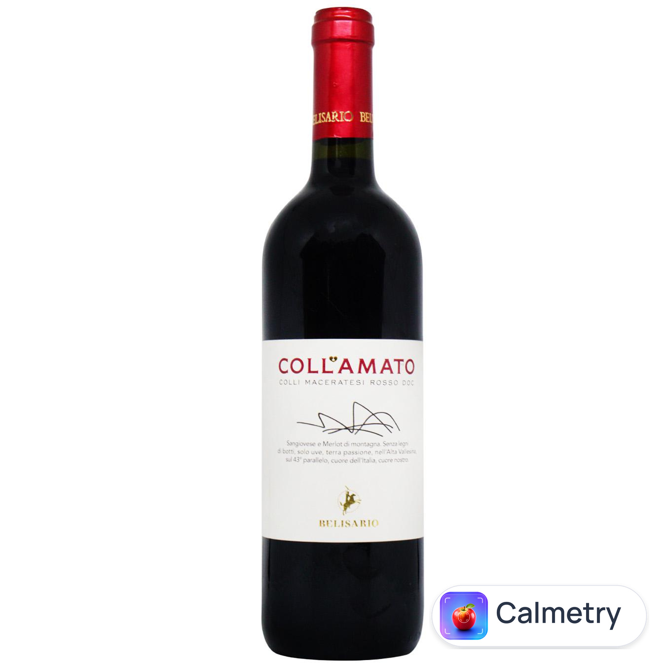 Вино Collamato Belisario Colli Maceratesi Rosso червоне сухе 13,5% 0,75л
