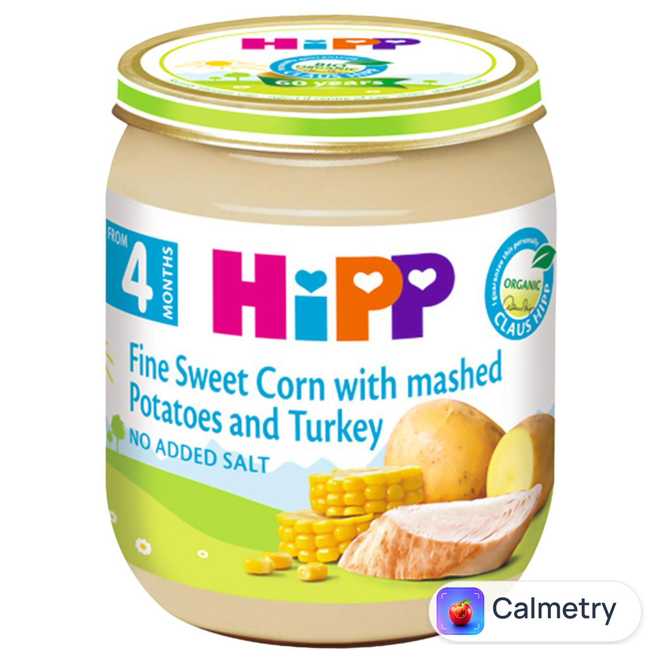 Пюре Hipp Ніжні овочі з індичкою 125г — фото продукту