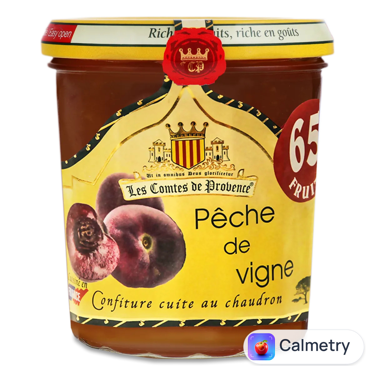 Конфітюр Les Comtes de Provence персиковий 340г