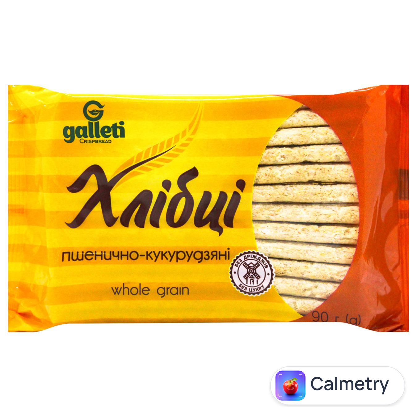 Хлібці Galleti пшенично-кукурудзяні хрусткі 100г