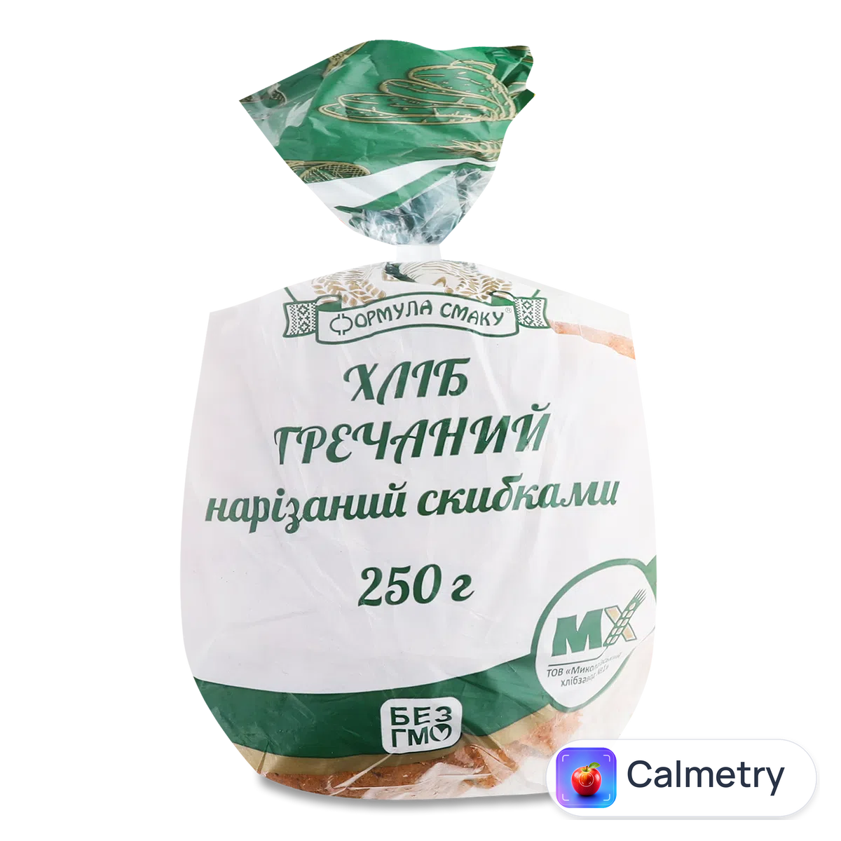 Хліб Формула смаку Гречаний нарізаний 250г