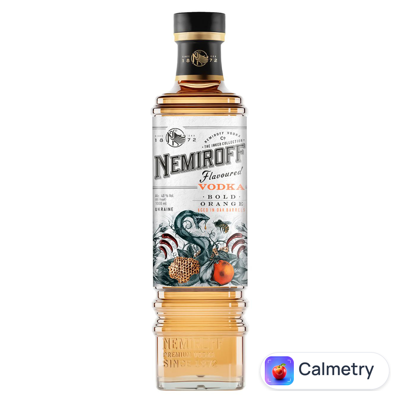 Настоянка Nemiroff Терпкий помаранч 40% 1л