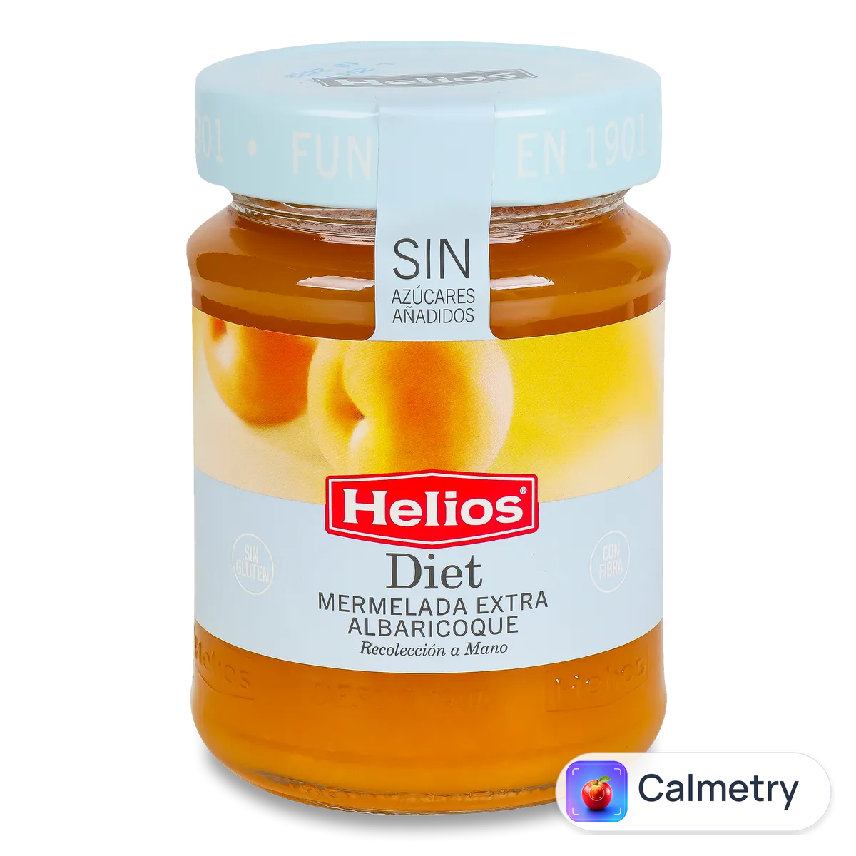 Джем Helios з абрикосів без цукру 280г