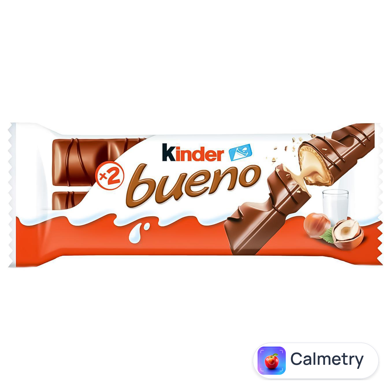 Вафлі Kinder Bueno з молочно-горіховою начинкою 43г