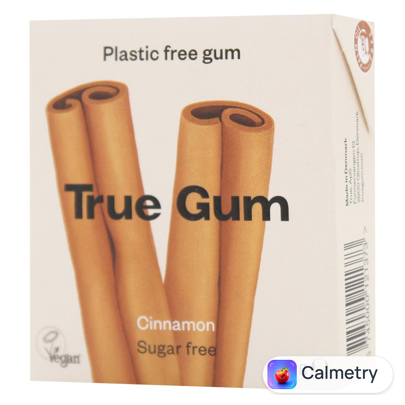 Жувальна гумка True Gum зі смаком кориці без цукру 21г