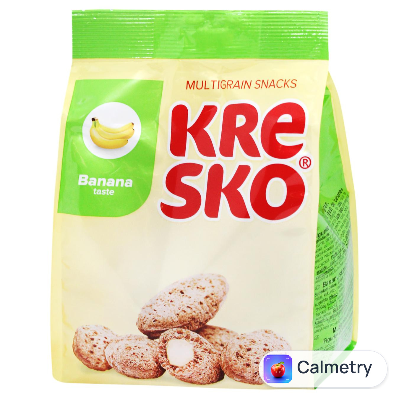 Печиво хрусткі фігурки Kresko банановий смак АВК 170г — фото продукту