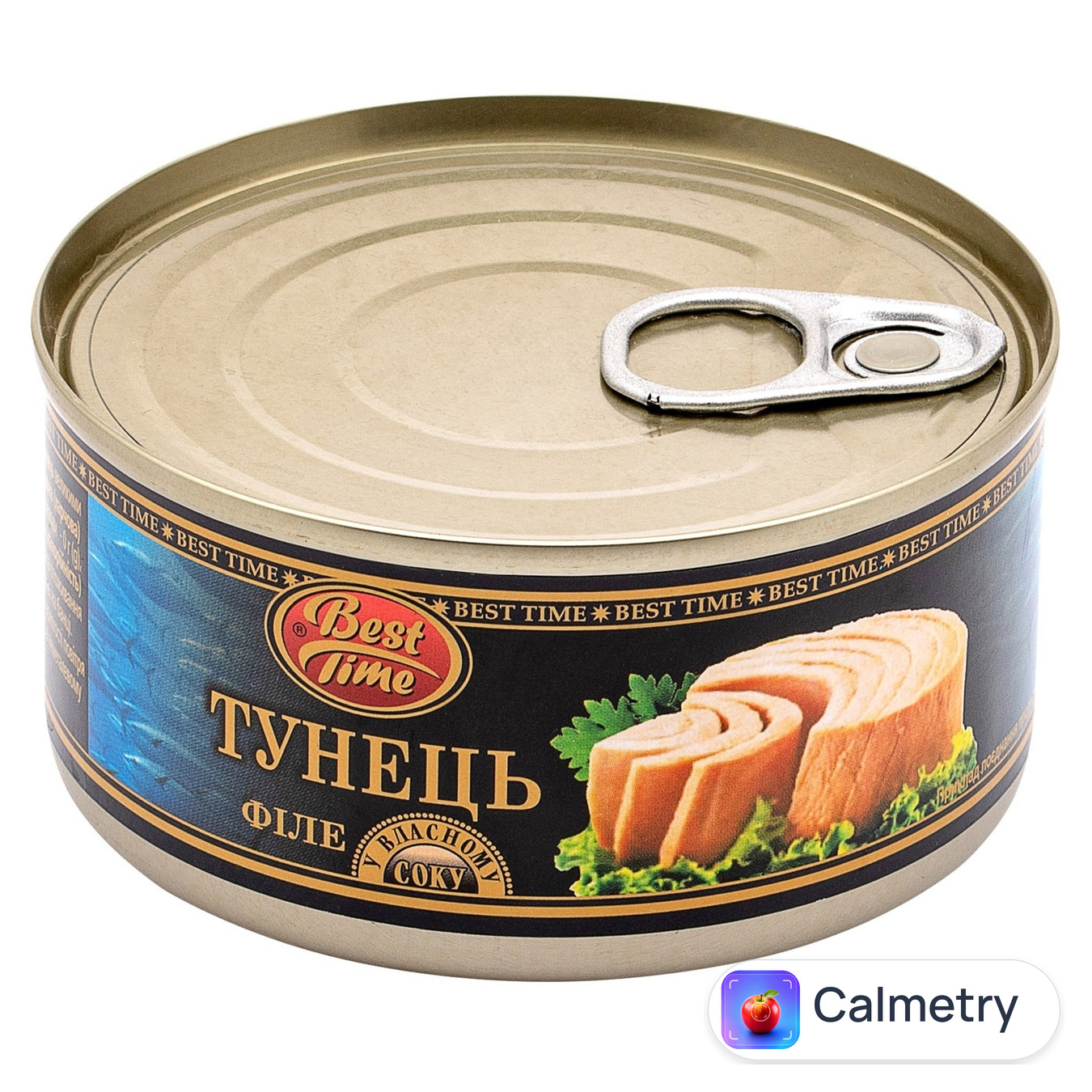 Філе тунця Best Time у власному соку 185г
