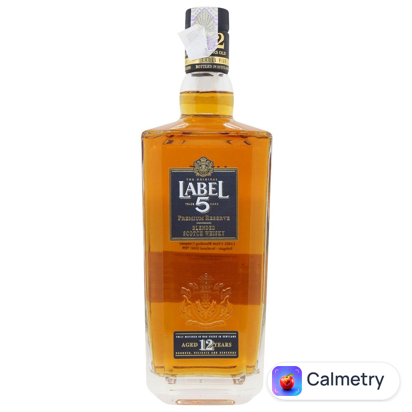 Віскі Label 5 12років 40% 0,7л