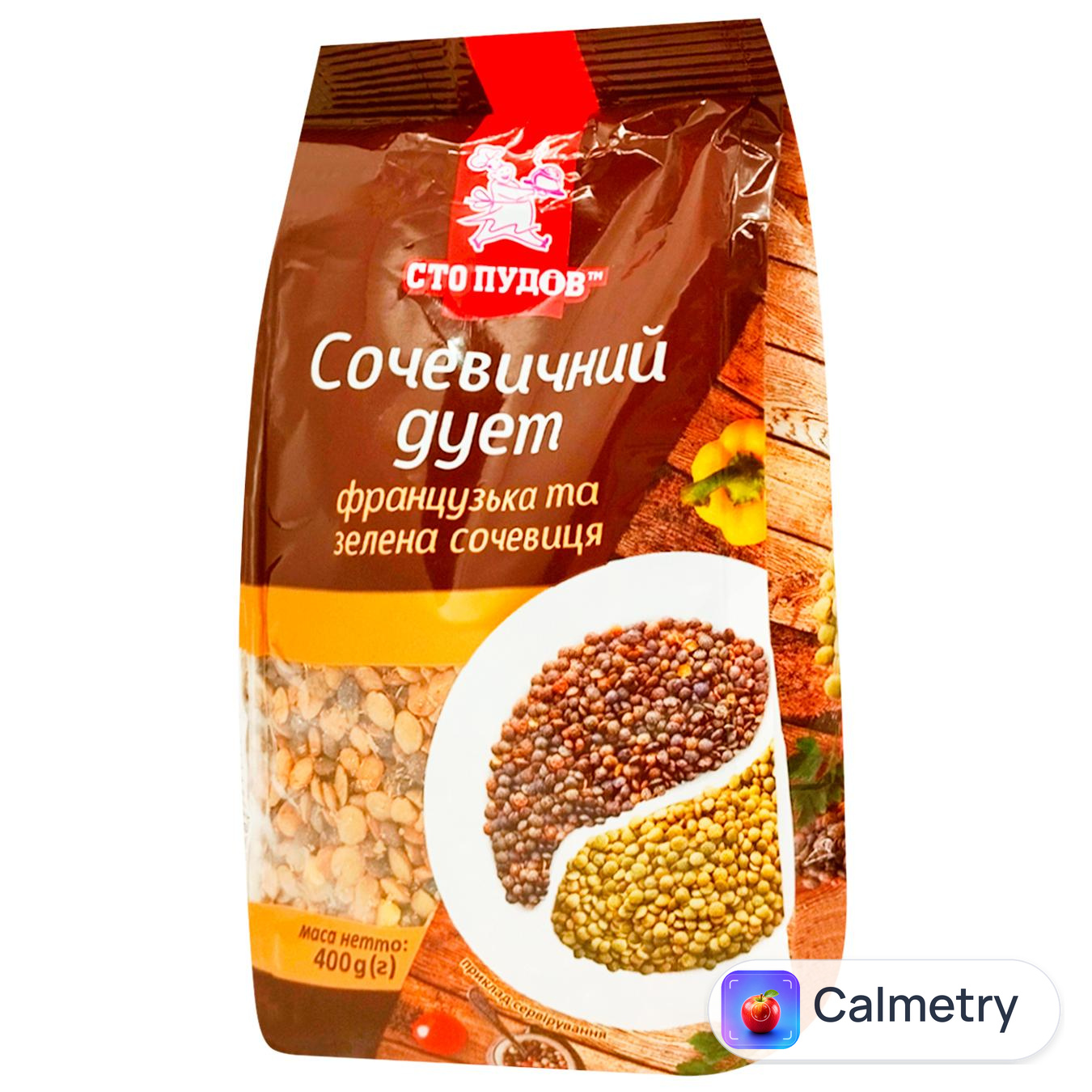 Сочевиця Сто Пудів Сочевичний дует 400г