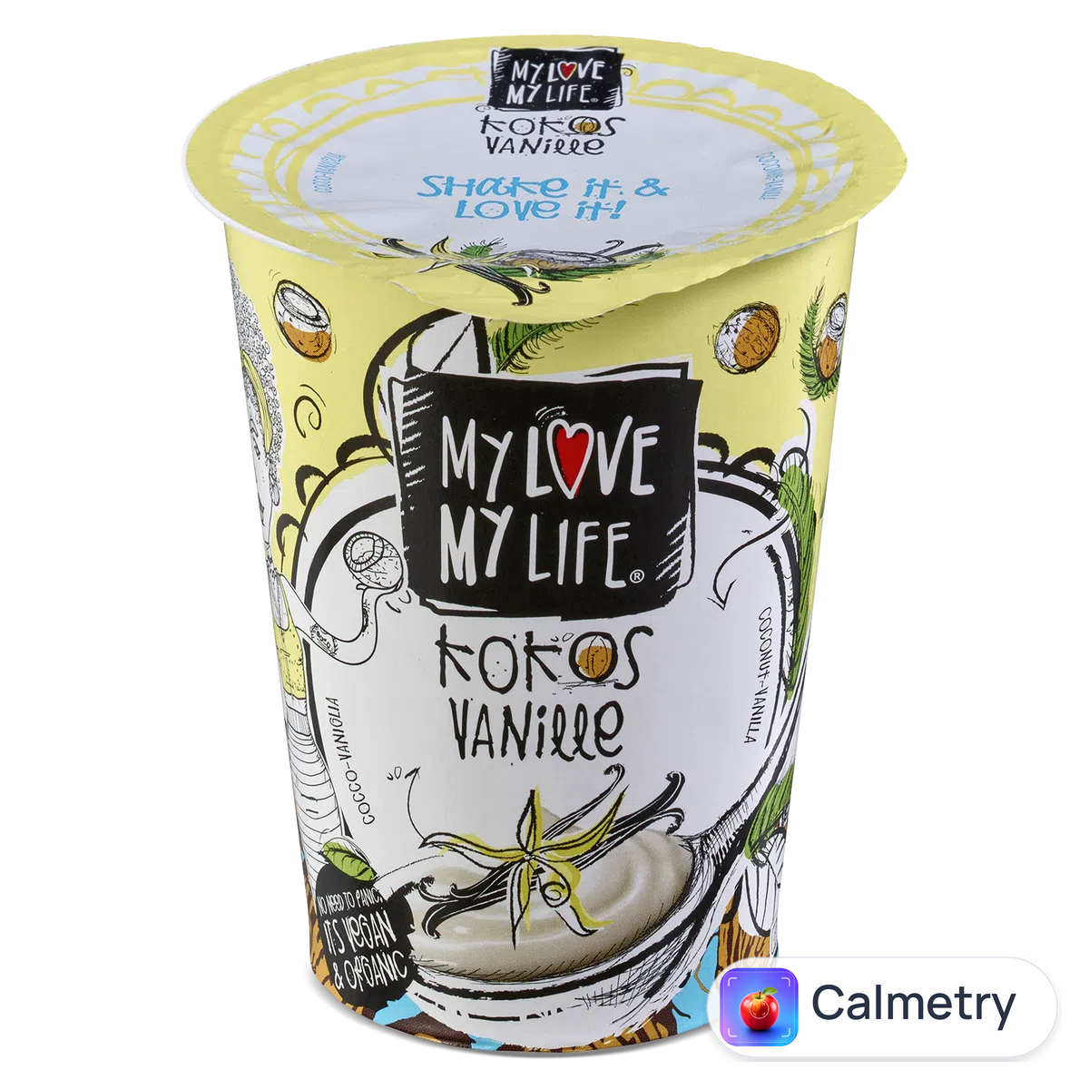 Десерт кокосовий My Love-My Life ваніль органічний 180г MyLove-MyLife