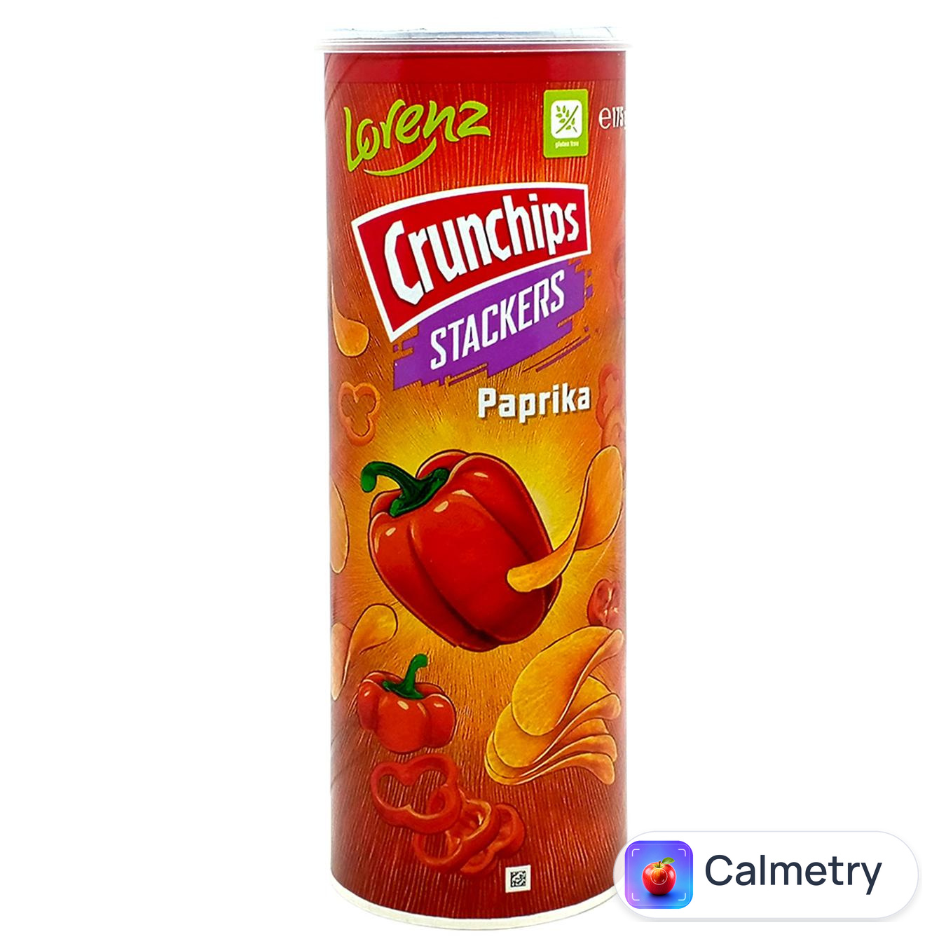 Чипси Lorenz Crunchips Stackers зі смаком паприки 175г