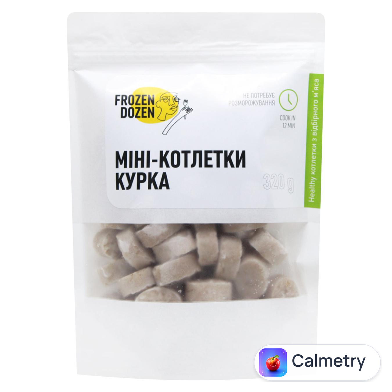 Міні-котлетки Frozen Dozen Курка заморожені 320г