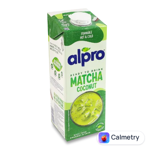 Напій Alpro Чай матча кокосово-соєвий з кальцієм та йодом