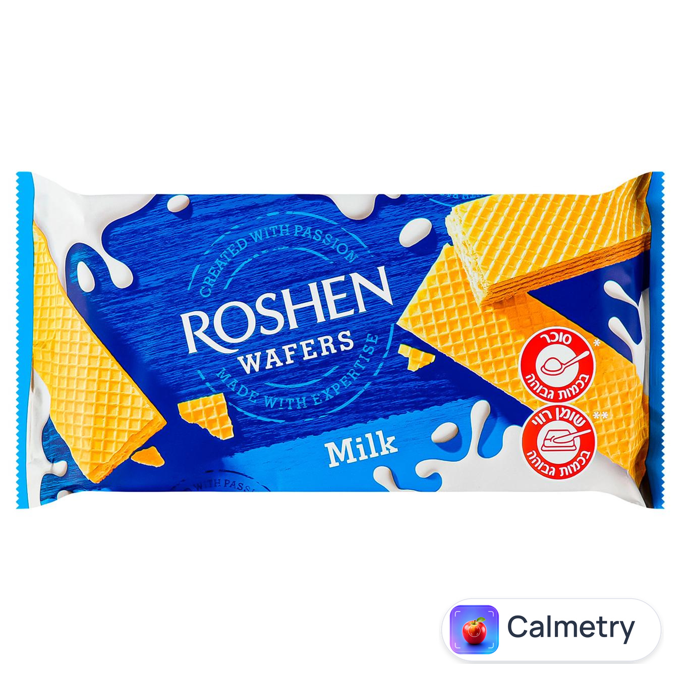 Вафлі Roshen Wafers Молоко 216г