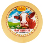 Сир Новгород-Сіверський Лагідний твердий 45% — фото продукту