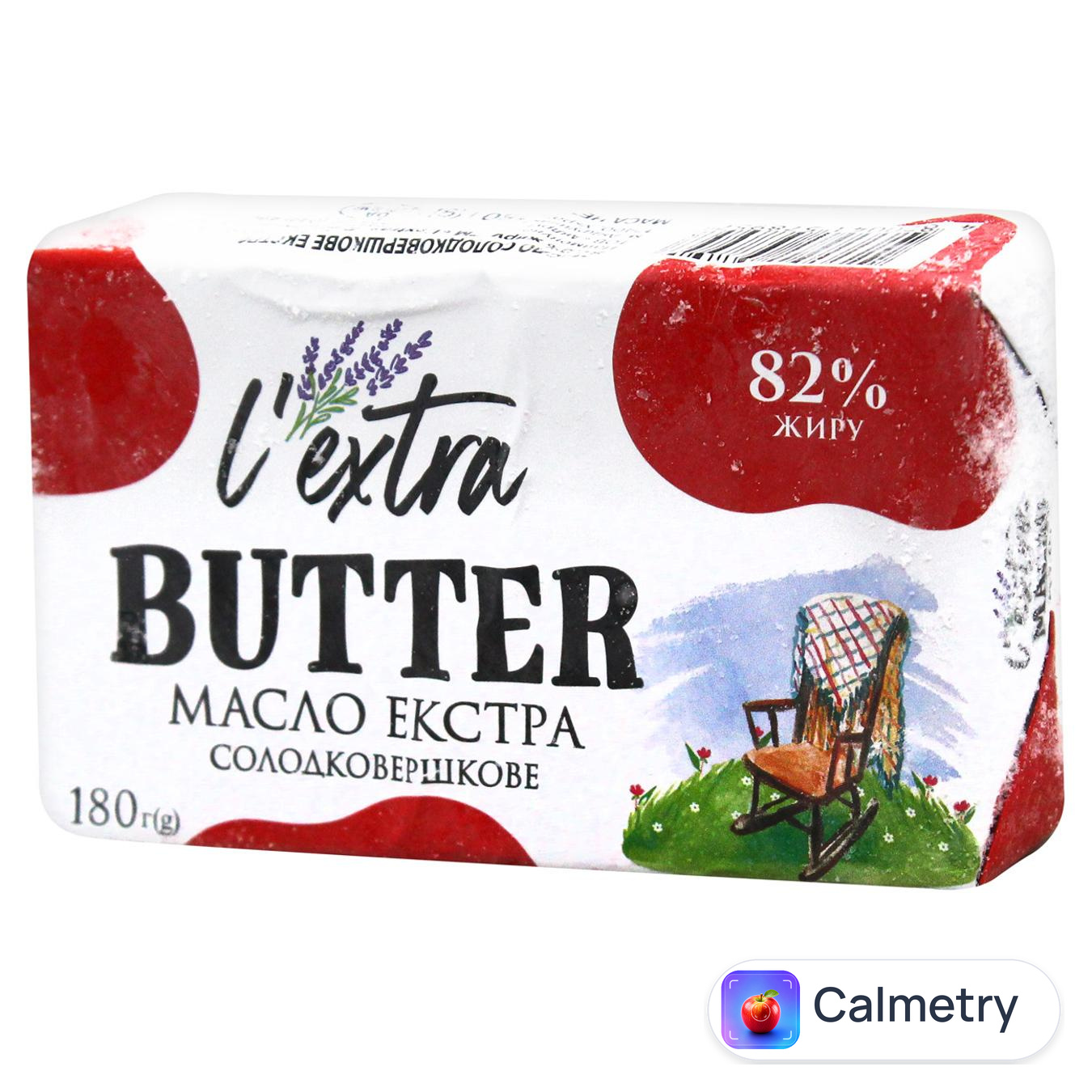 Масло L'extra Екстра солодковершкове 82% 180г