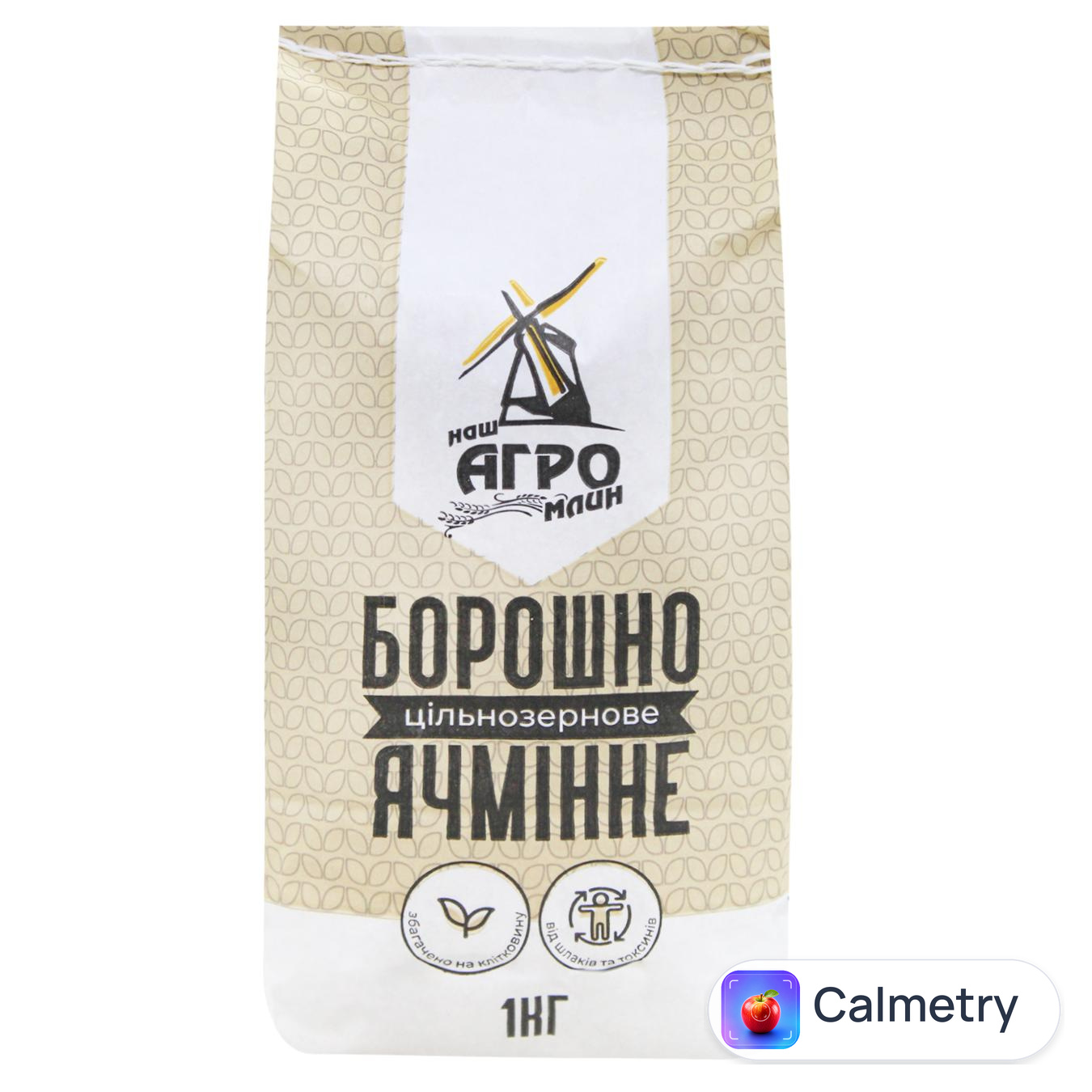 Борошно ячмінне Наш Агро Млин 1кг — фото продукту