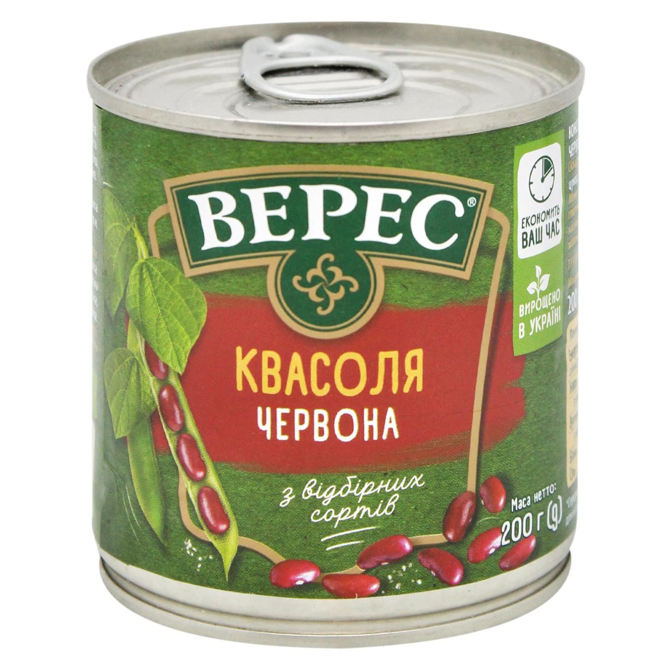 Квасоля червона Верес 200г — фото продукту