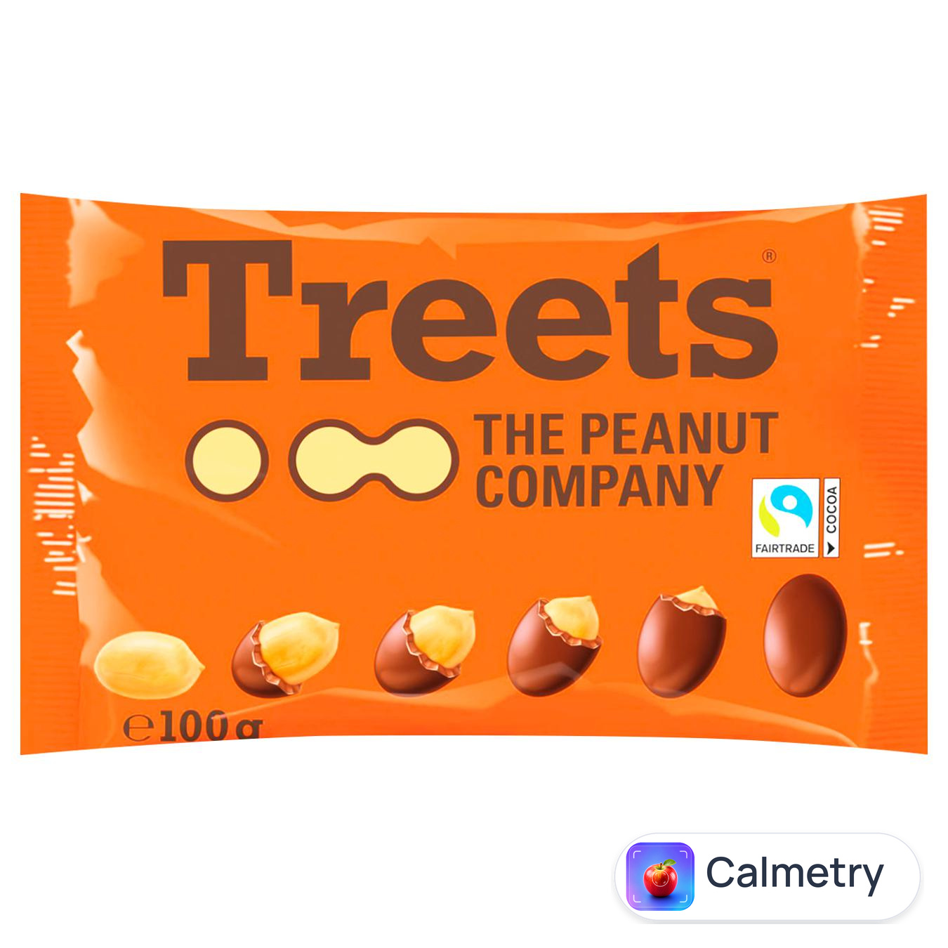 Драже Treets Арахіс в молочному шоколаді 100г