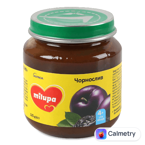 Пюре Milupa чорнослив, 125г