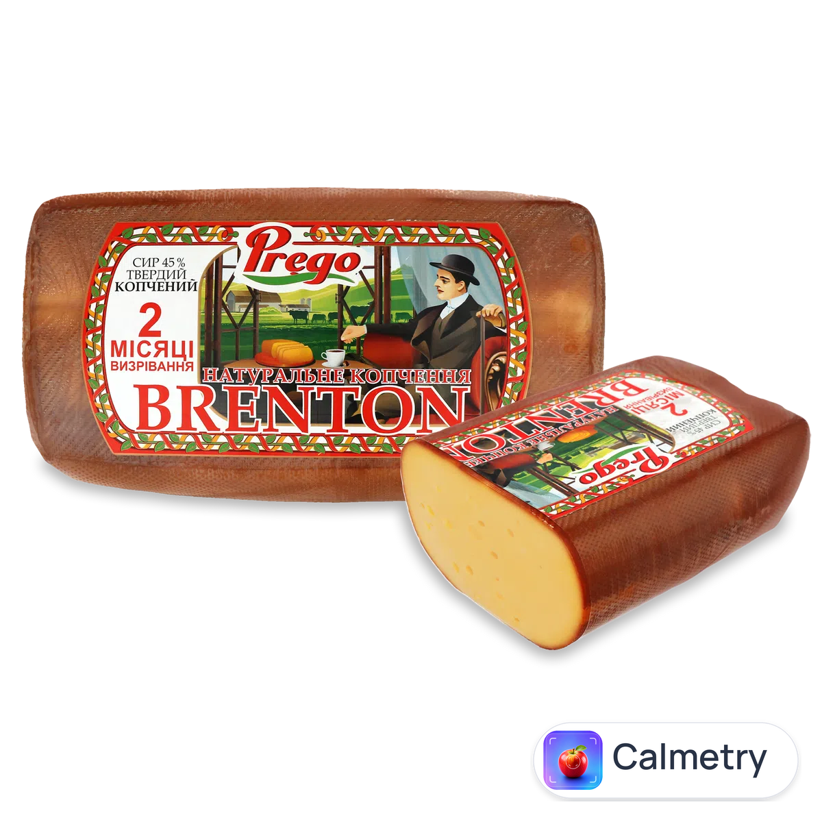 Сир Prego Brenton копчений 45%