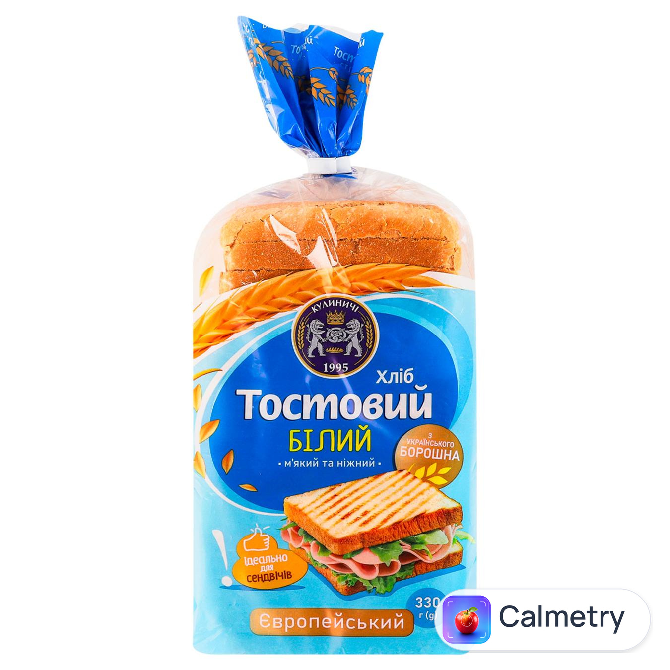 Хліб Кулиничі Європейський тостовий 330г