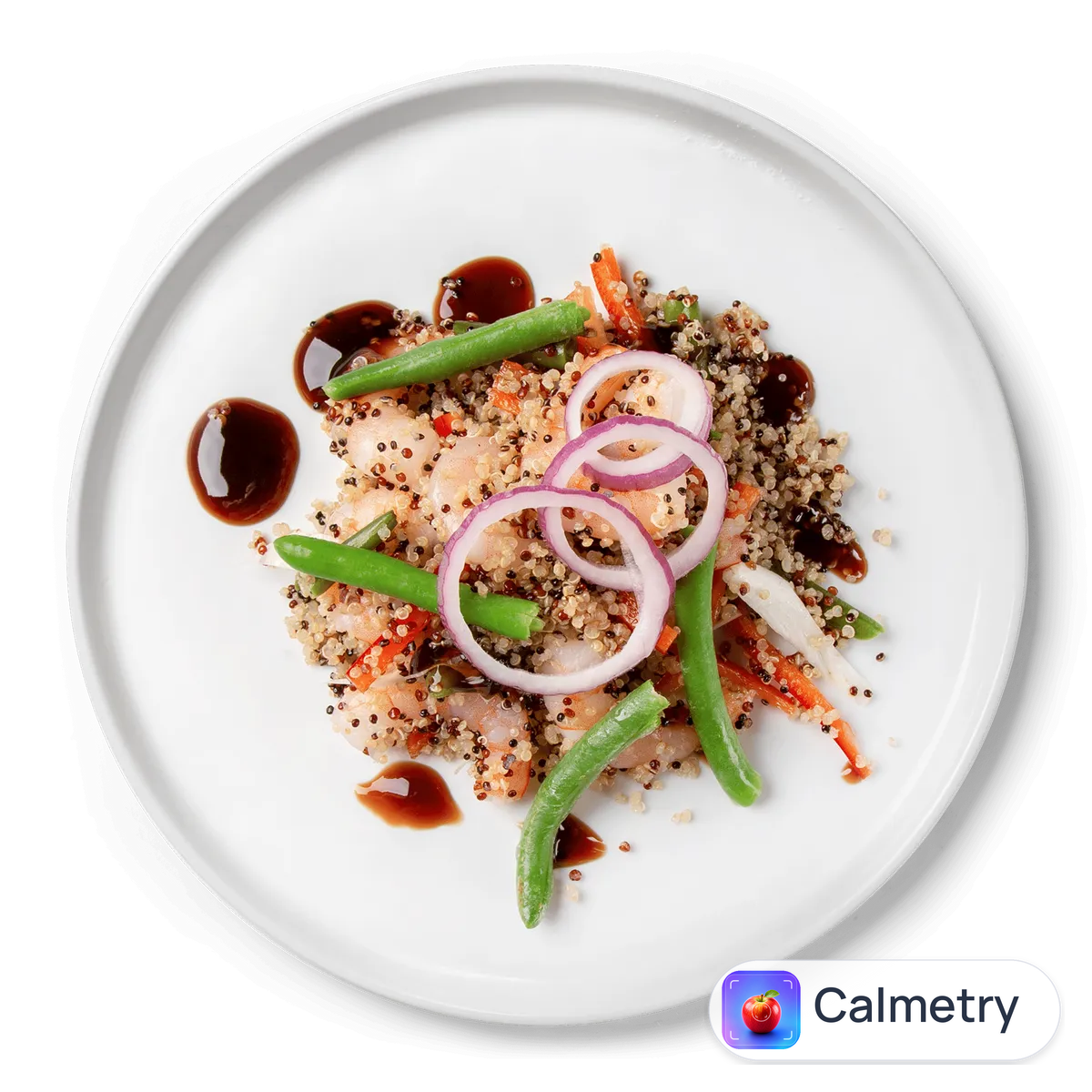 Салат з кіноа та креветками 170г