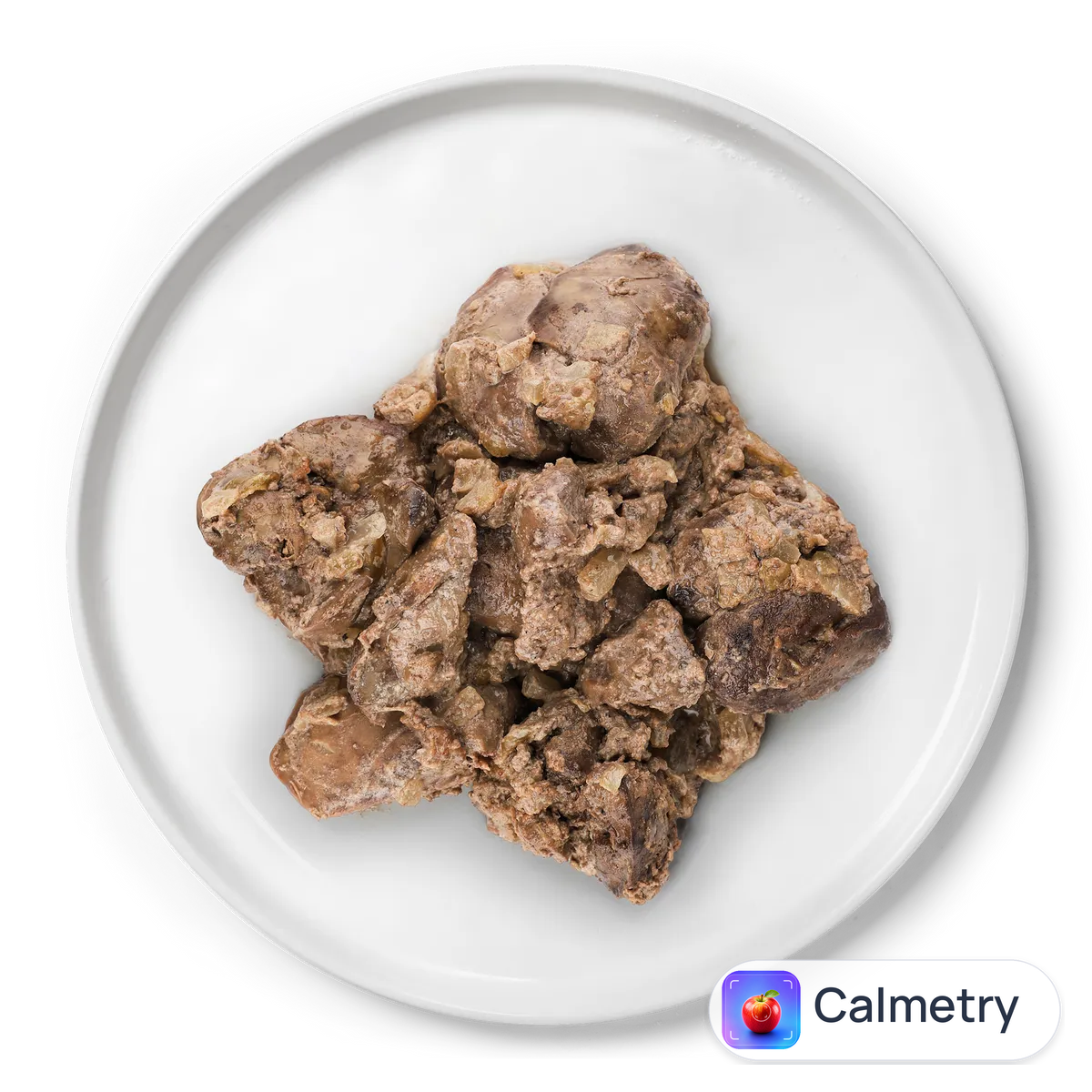 Куряча печінка в сметанному соусі