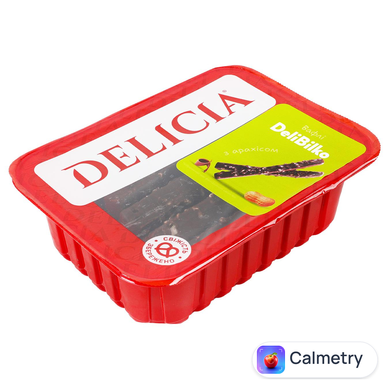 Вафлі Delicia DeliBilko з арахісом 300г — фото продукту