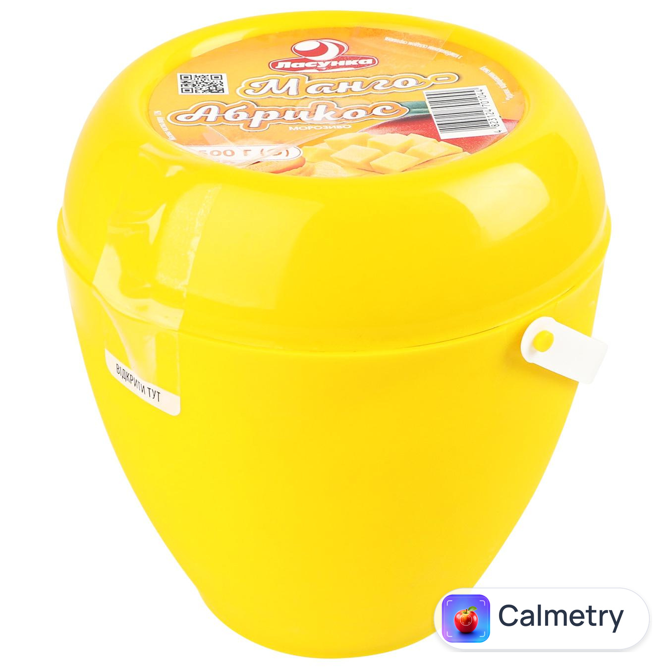 Морозиво Ласунка Манго-абрикос 500г