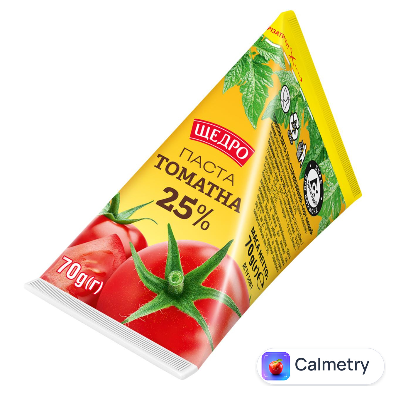 Паста томатна Щедро 25% 70г