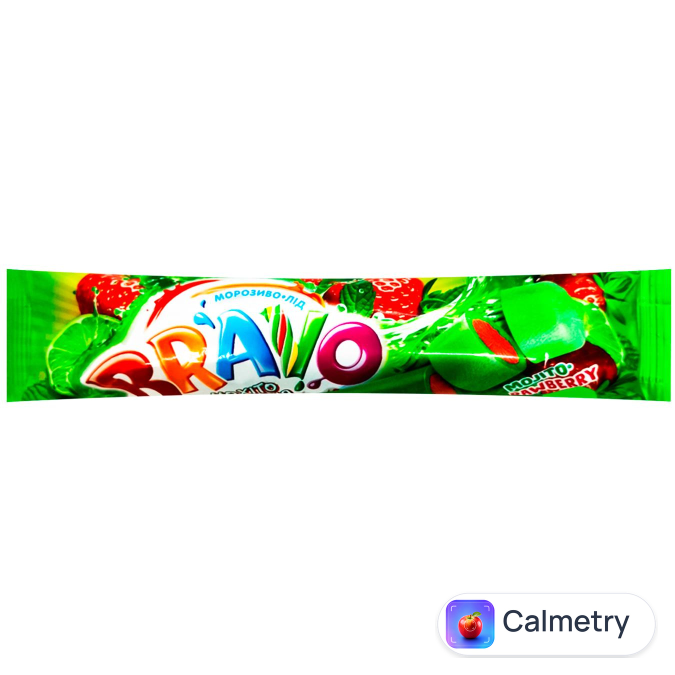Морозиво-лід Bravo Мохіто-полуниця 70г