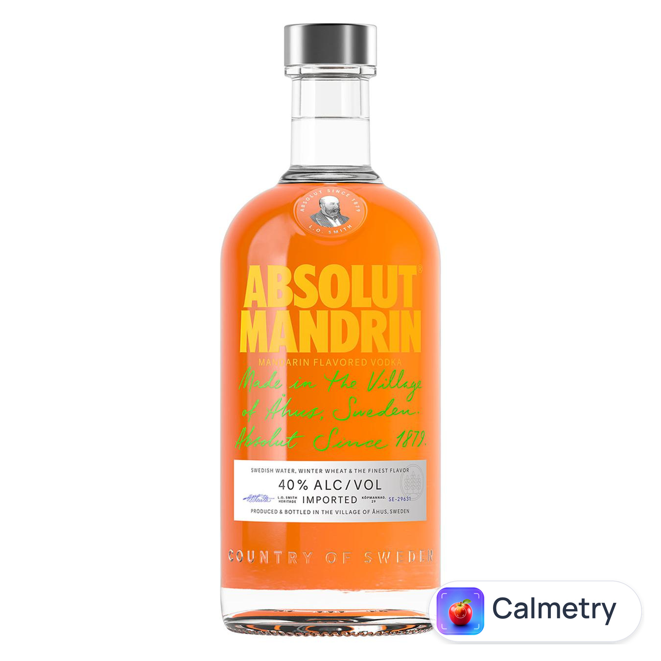 Горілка Absolut Мандарин 40% 0,7л — фото продукту