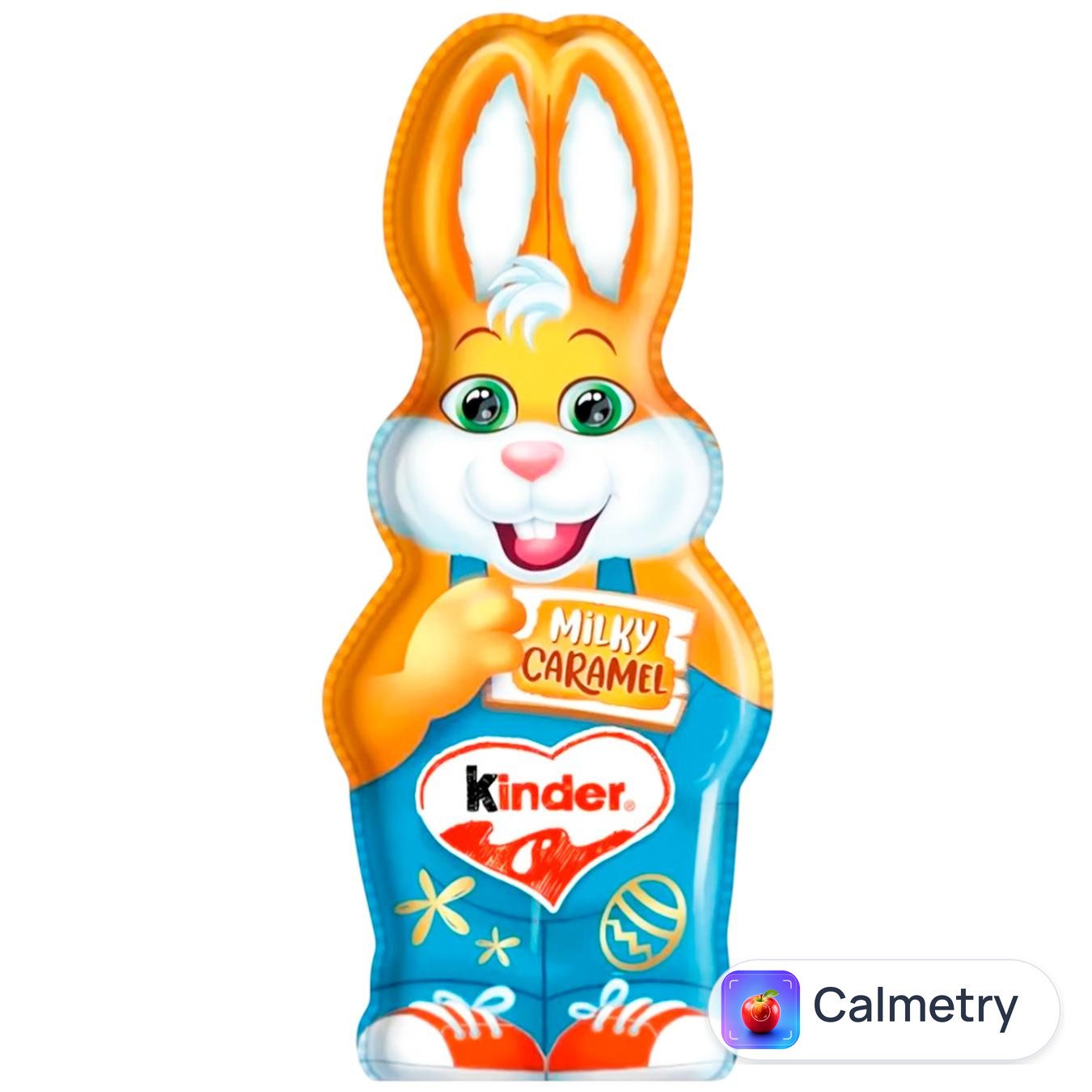Фігурка шоколадна Ferrero Kinder Великодній кролик молочна карамель 110г