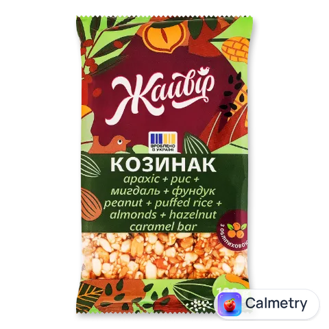 Козинак «Жайвір» асорті з мигдалем