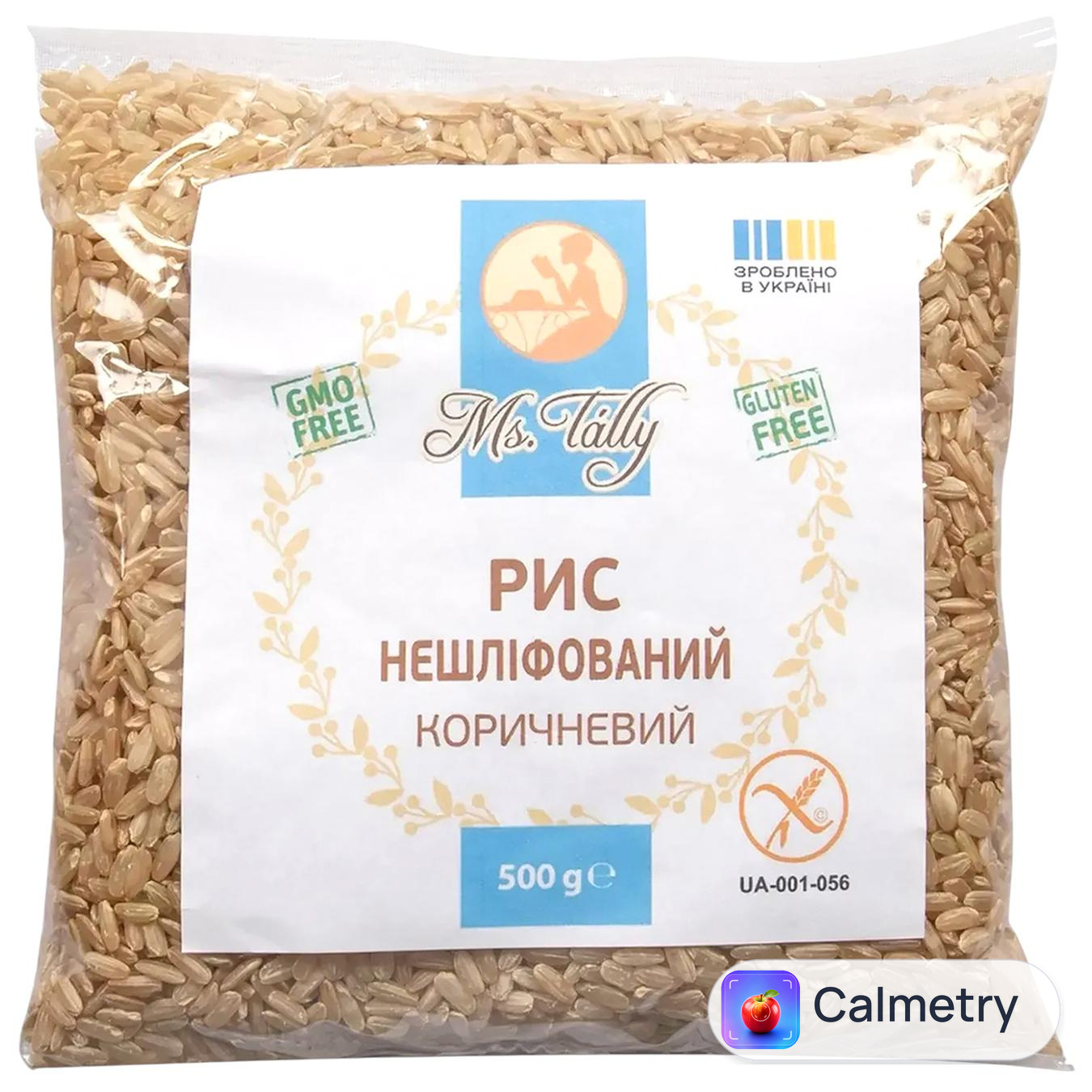 Рис Ms.Tally Коричневий нешліфований 500г