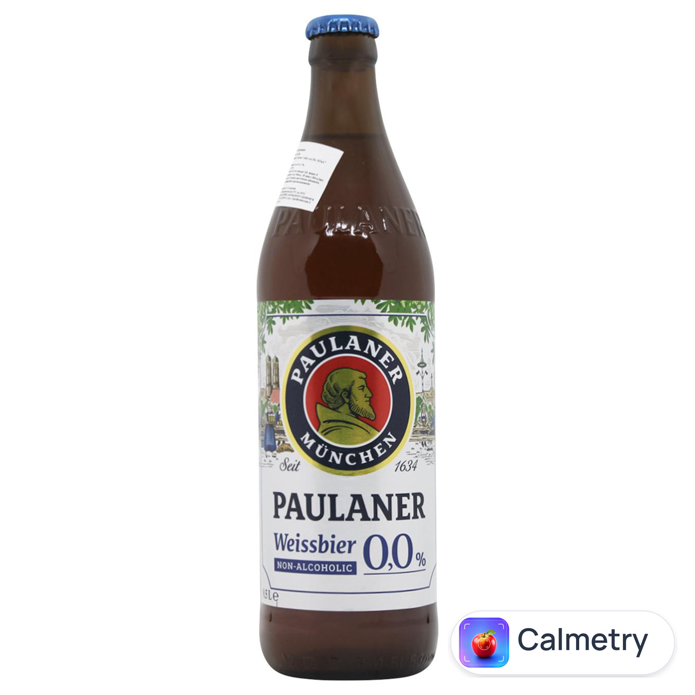 Пиво Paulaner нефільтроване безалкогольне 0,5л