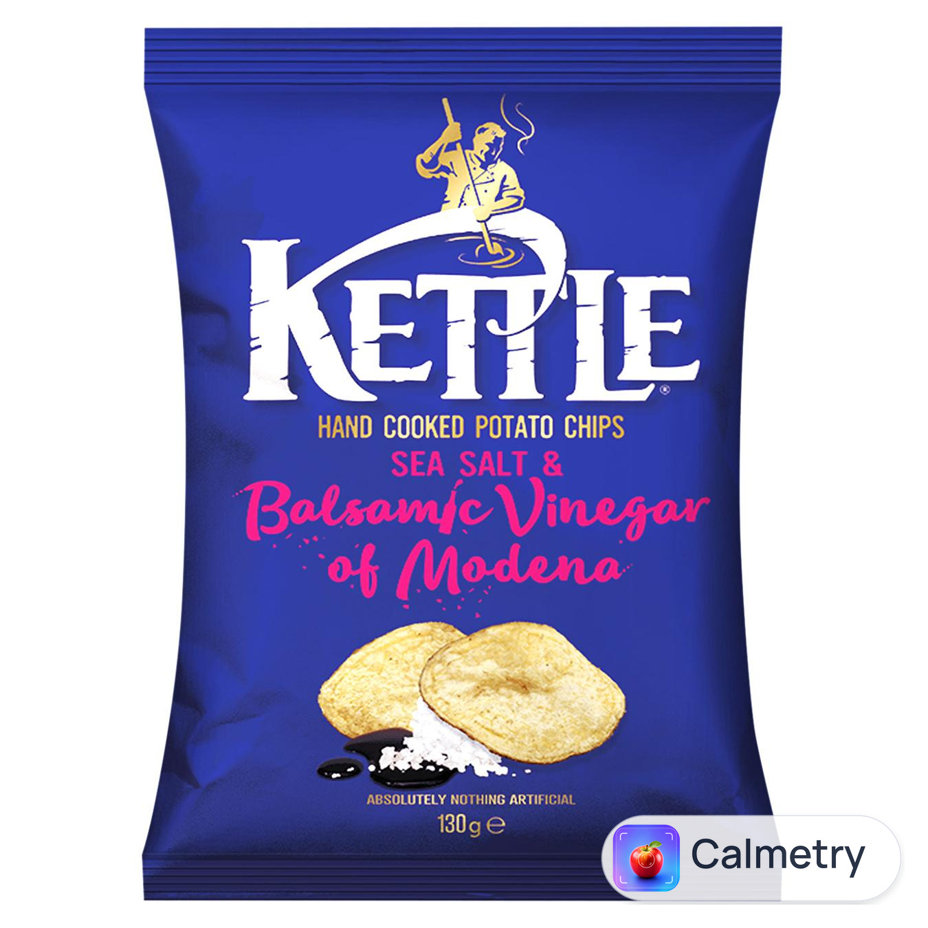 Чипси Kettle з морською сіллю та бальзамічним оцтом 130г — фото продукту