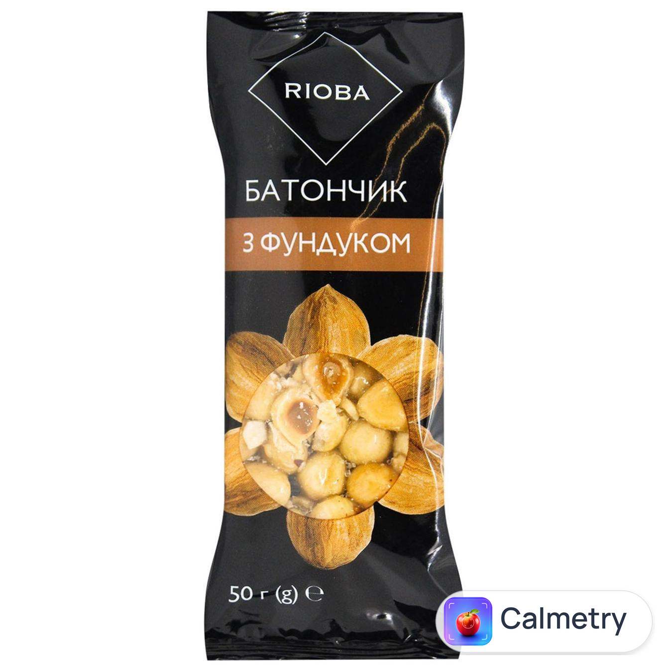 Батончик Rioba з фундуком 50г