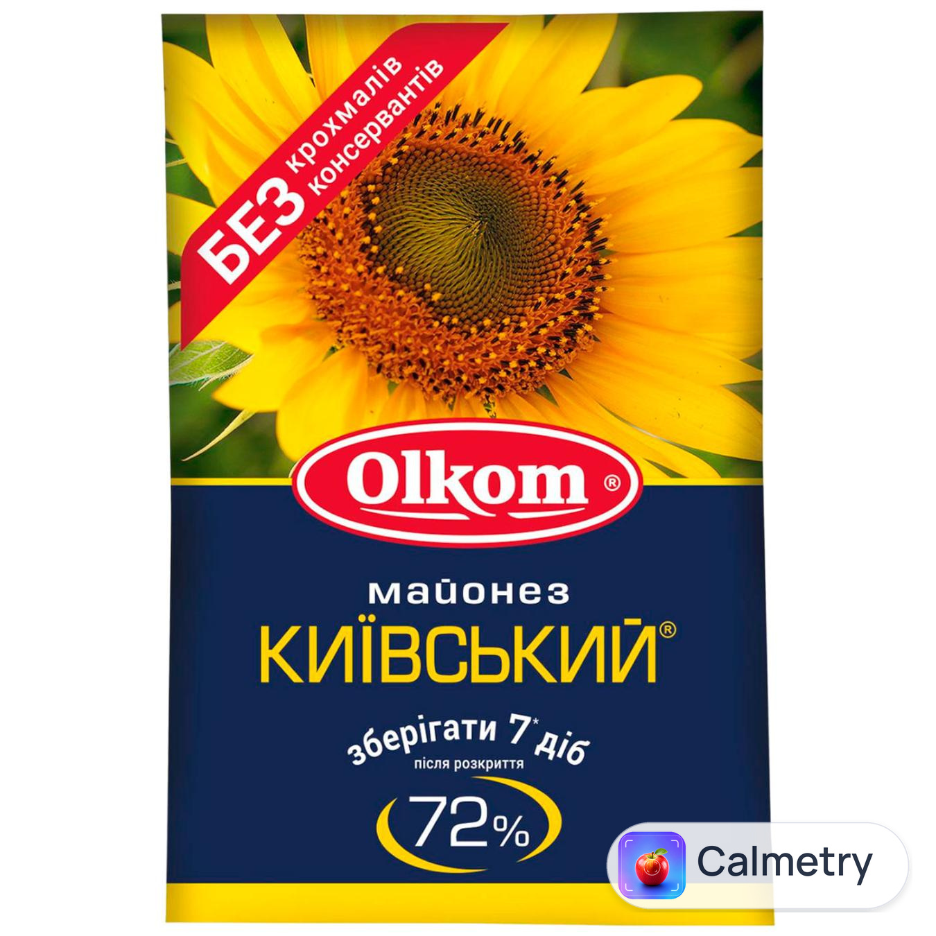 Майонез Olkom Київський 72% 200г