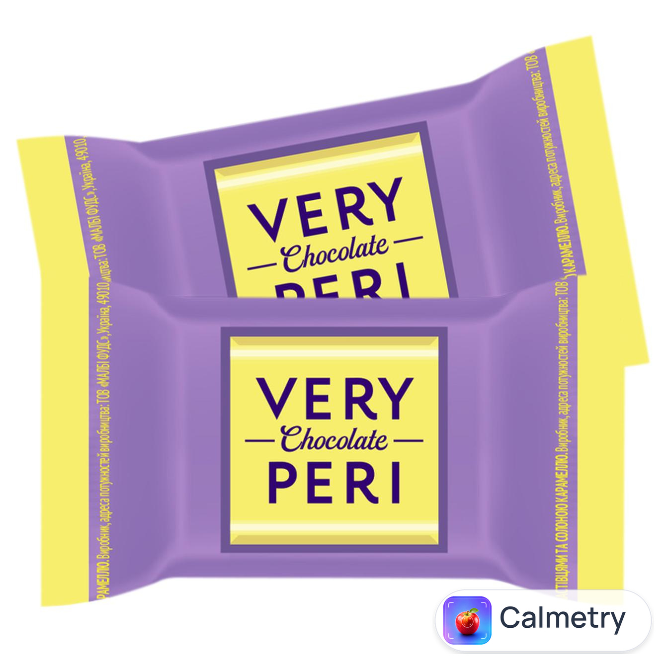 Цукерки Millennium Very Peri з арахісом, родзинками і солоною карамеллю — фото продукту