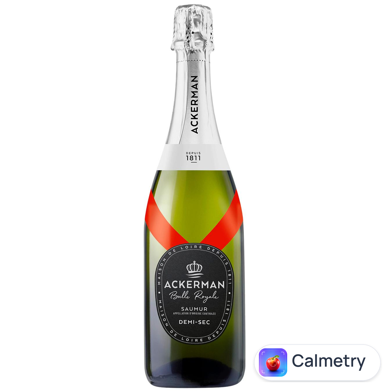 Вино ігристе Ackerman Bulle Royale Saumur Demi-Sec біле напівсухе 11,5% 0,75л