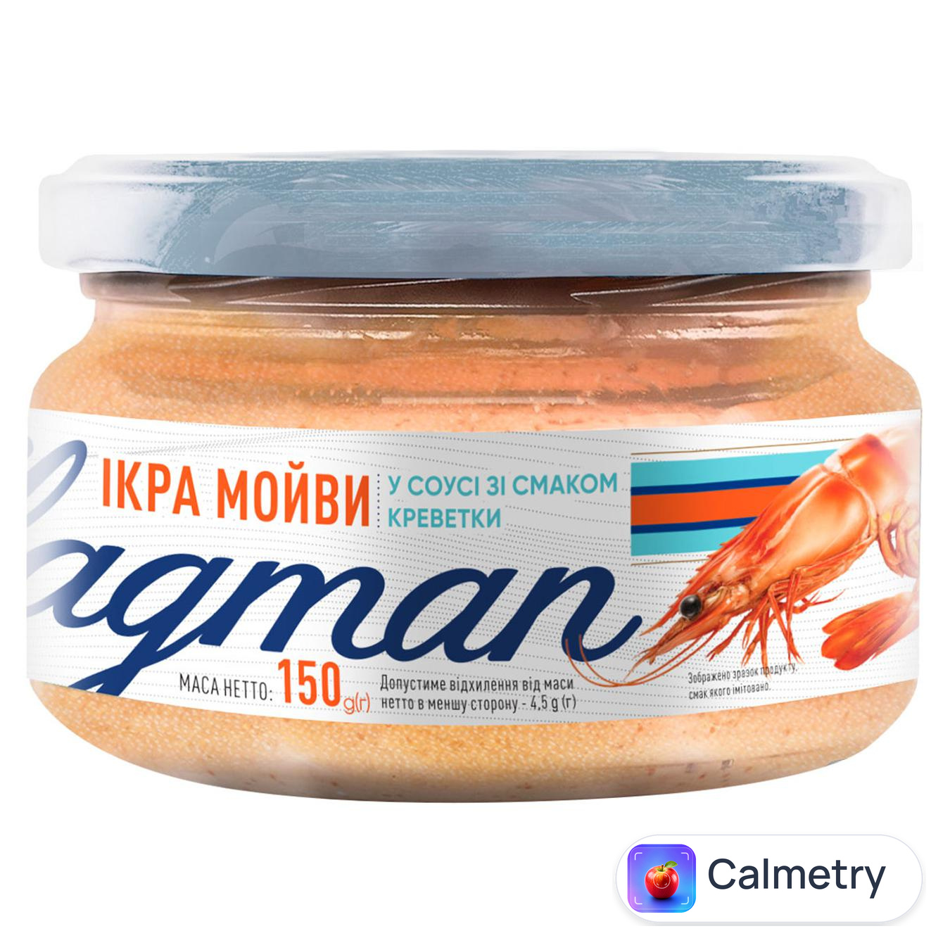 Ікра мойви Flagman у соусі зі смаком креветки 150г