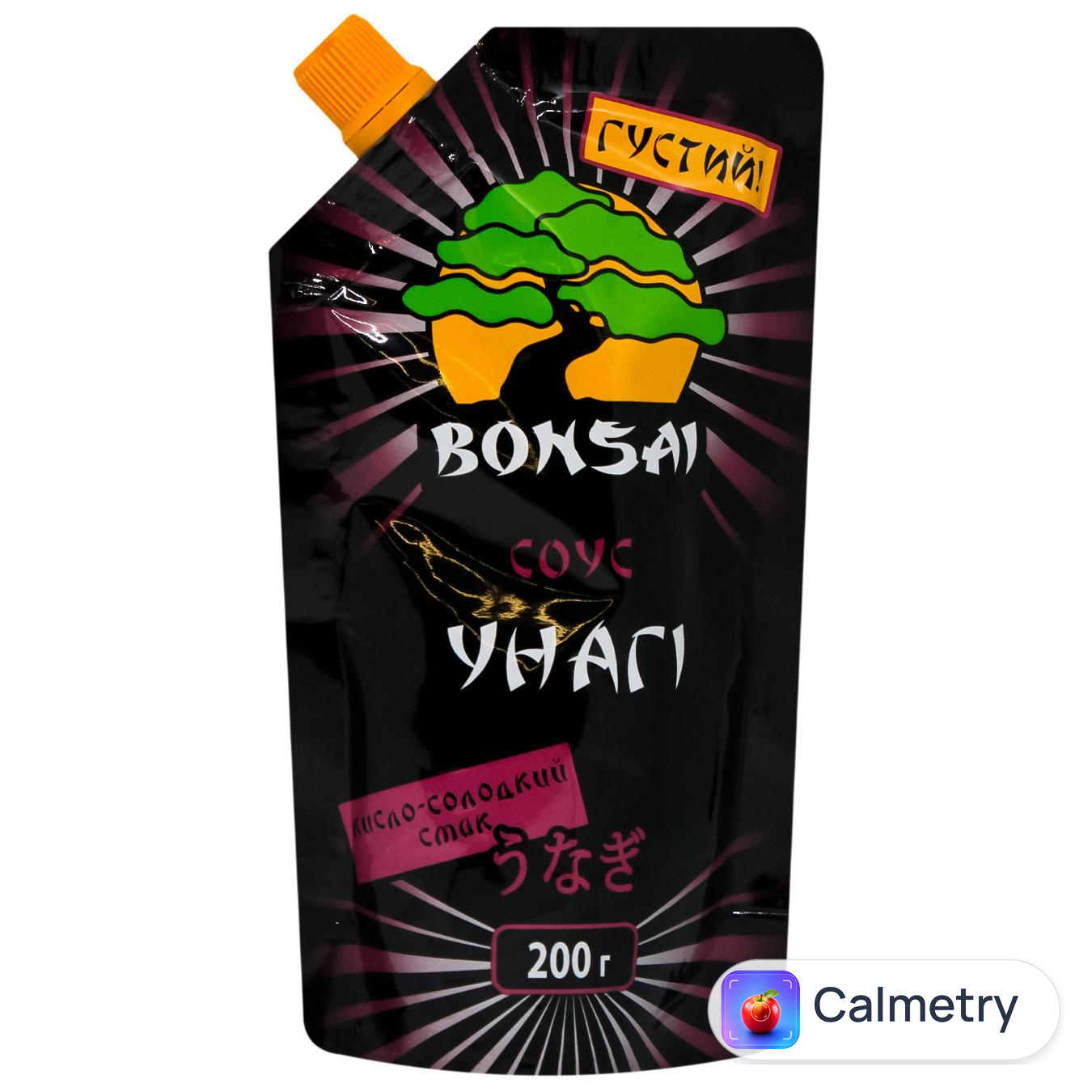 Соус соєвий Bonsai Унагі кисло-солодкий 200г — фото продукту