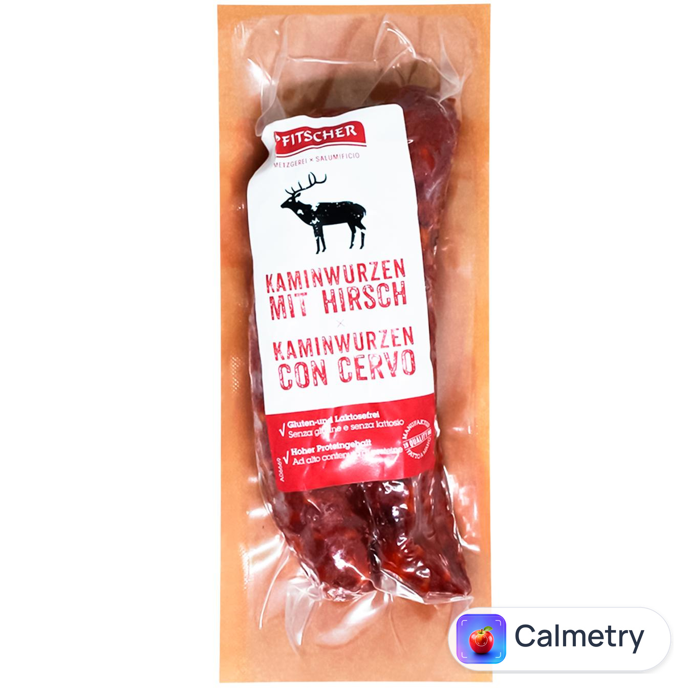Ковбаски Pfitscher Камінвурцен з м'яса оленя 120г