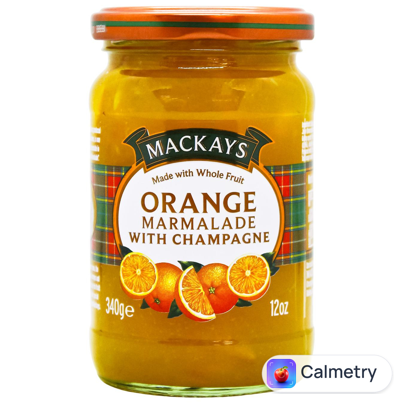 Конфітюр Mackays Солодкий апельсин з шампанським 340г