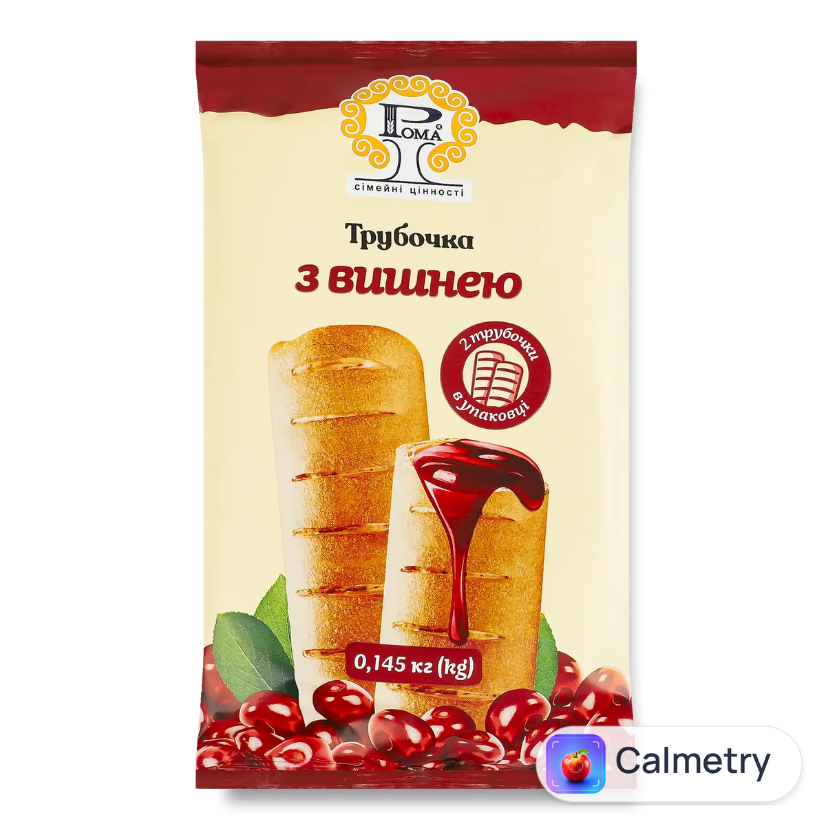 Трубочка «Рома з вишнею» 0,145кг