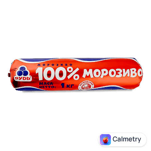 Морозиво Рудь 100%, 1000г